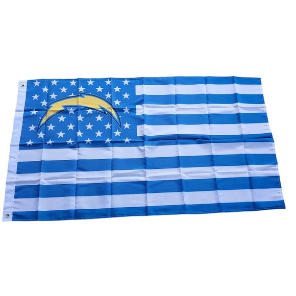 San Diego Chargers Flag New 3x5 Feet USA Stars Stripes Banner Man Cave G… - Picture 1 of 3